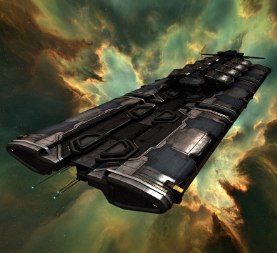Industrial control ship Orca in EVE Online